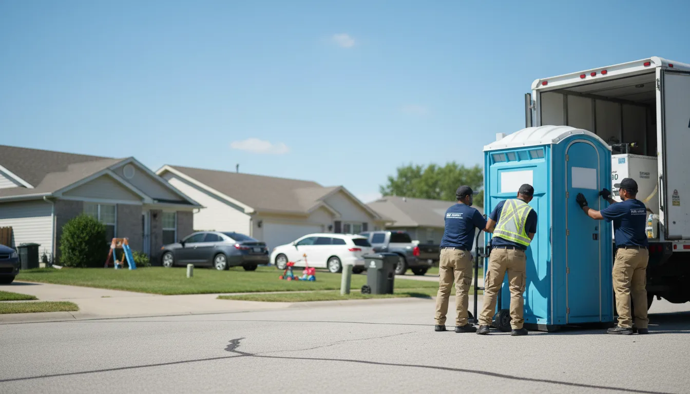 Standard Porta Potty Rentals in Pevely, MO near me